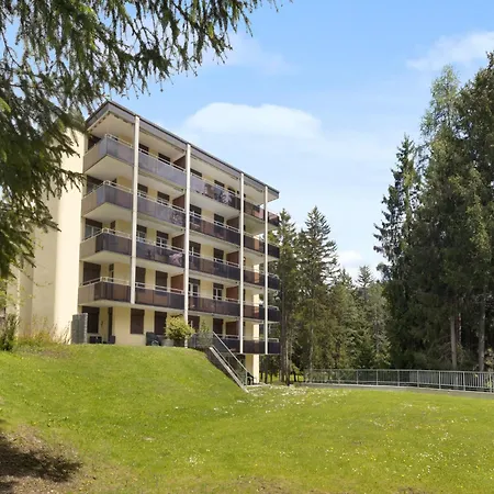 公寓 Allod Park Haus B 403 By Interhome 达沃斯